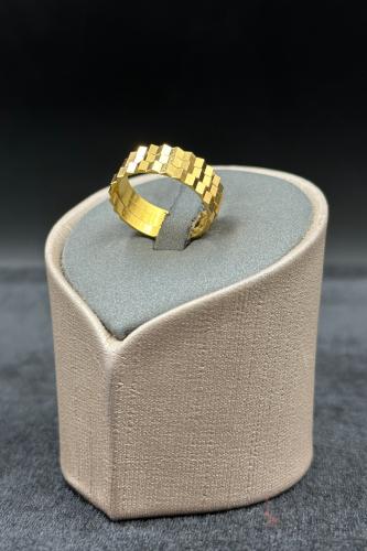 دبلة مرامي ذهب صافي عيار 21 وزن من 5.1 الى 6 جرام