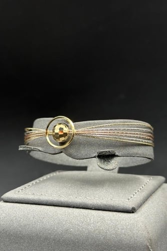 اسوارة كور ذهب صافي عيار 18 وزن 7.4 جرام