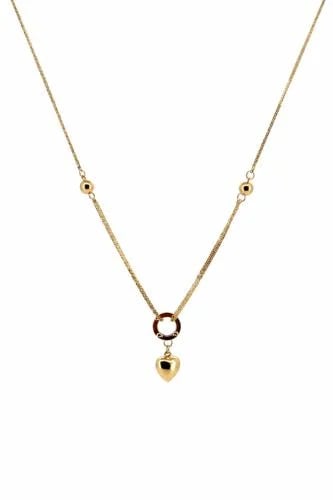Gold necklace 18k with a delicate design 1-1.1 g