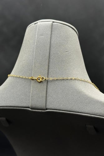 سلسال ذهب عيار ٢١ كور بتصميم هندي وزن من 3.9 الى 4...