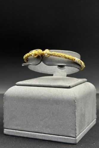 اسوارة ذهب تصميم هندي عيار 21 وزن 11.8 جرام