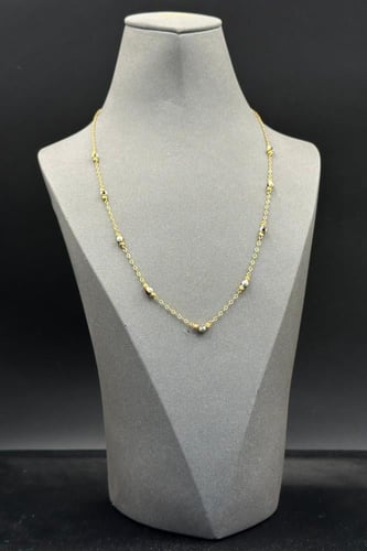 سلسال ذهب عيار ٢١ كور بتصميم هندي وزن 4.2 جرام