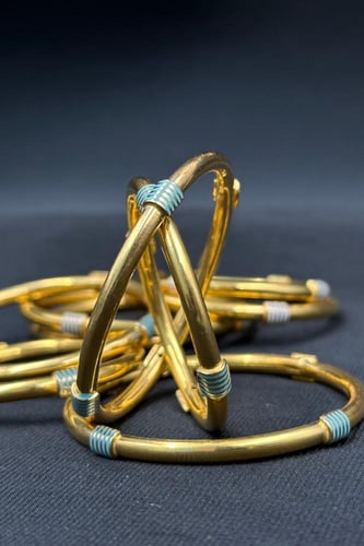 بناجر اطفال ذهب صافي عيار 21