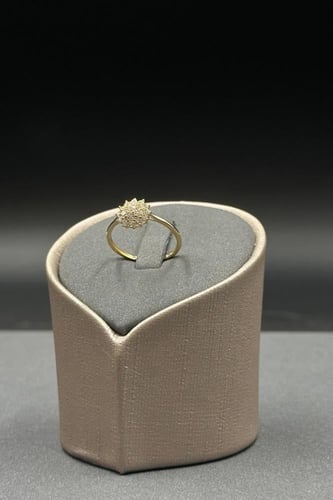 خاتم الشمس ذهب تصميم الماس