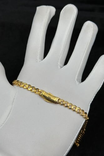 سلسلة جنزير ذهب عيار 21 الجنزير الملكي وزن 19.5 جر...