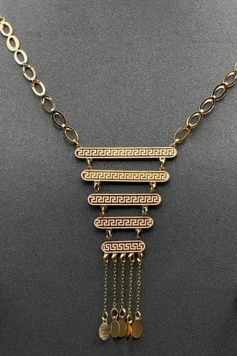 طقم دوائر ذهب صافي عيار 21 وزن 5.2 جرام