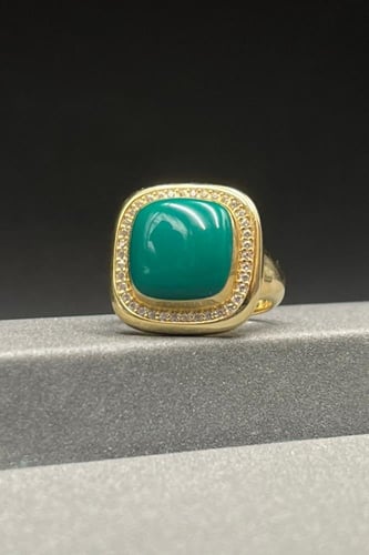 خاتم خطوبة ذهب عيار 18 تصميم الماسي وزن من 7.6 الى...