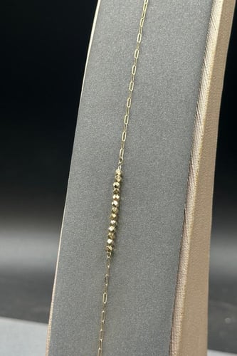 اسوارة ذهب عيار 18 تصميم كور ذهب ايطالي بوزن 0.7 ج...