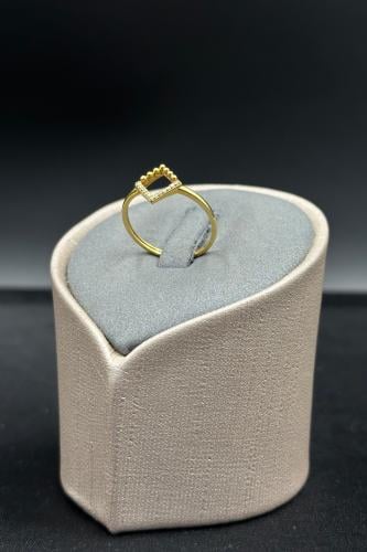 خاتم الماس وزن الذهب : 1.43 جرام وزن الألماس : 0.0...