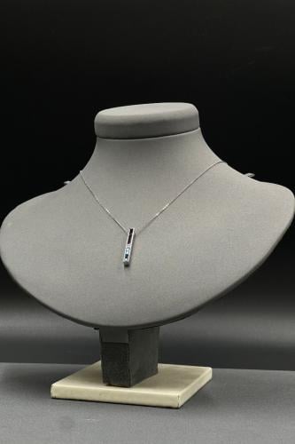 سلسال ذهب عيار 18 فصوص يتصميم الماس وزن من 2.3 الى...