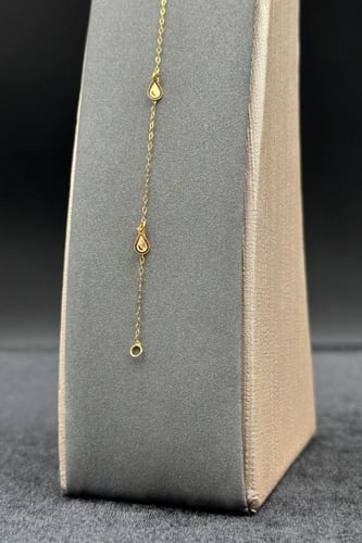 اسوارة ذهب صافي عيار 21 وزن 0.4 جرام