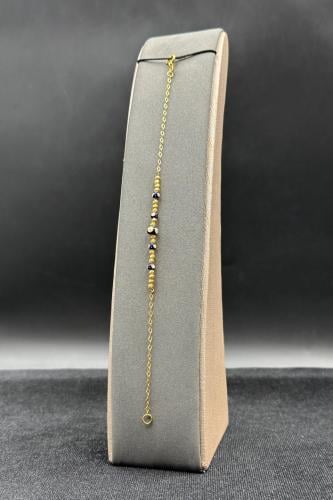 اسوارة كور ذهب بتصميم هندي جذاب عيار 21 وزن 2.3 جر...