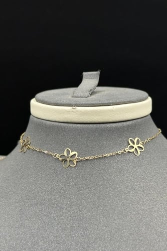 طقم ذهب زهرة ذهب صافي عيار 18 وزن من 1.3 الى 1.4 ج...