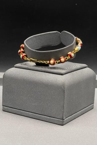 اسوارة ذهب تصميم هندي عيار 21 وزن 10.7 جرام