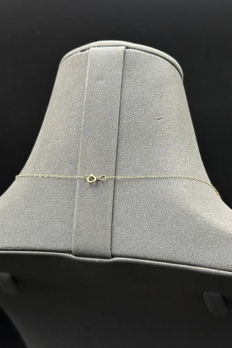 شوكر دمعات ذهب تصميم الماس عيار 18 وزن 0.9 جرام