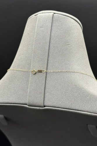 تشوكر سولتيرات ذهب تصميم الماس عيار 18 وزن 1 جرام