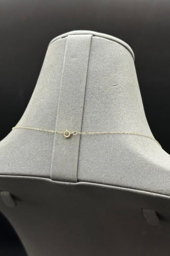 عقد دائري ذهب تصميم الماس عيار 18 وزن 0.7 جرام