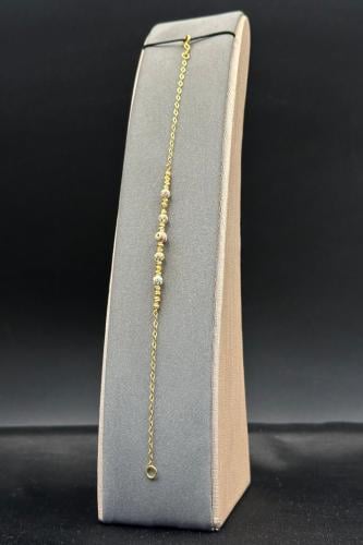 اسوارة كور ذهب تصميم هندي عيار 21 وزن 2.5 جرام