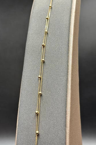 اسوارة كور شوطين ذهب صافي ايطالي عيار 18 وزن 0.6 ج...