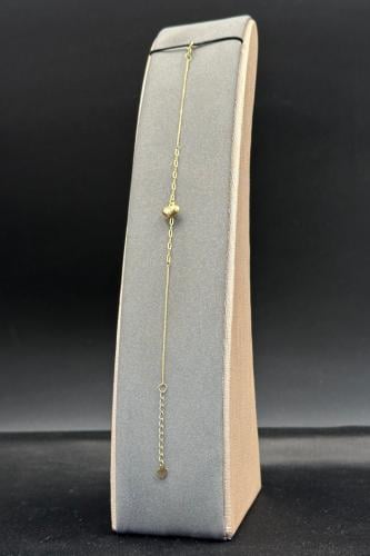 اسوارة قلب ذهب صافي ايطالي عيار 18 وزن من 0.7 الى...