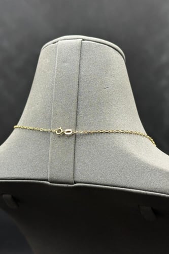 عقد حرف A ذهب صافي ايطالي عيار 18 وزن من 1.2 الى 1...