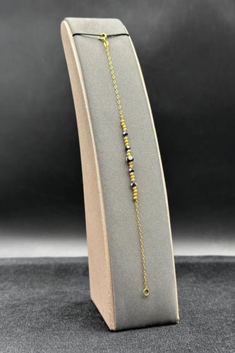 اسوارة كور ذهب بتصميم هندي جذاب عيار 21 وزن 2.3 جر...