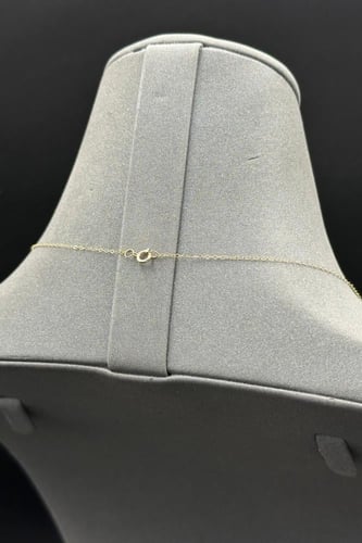 شوكر دمعة ذهب تصميم الماس عيار 18 وزن 1.2 جرام