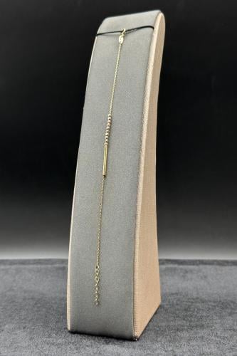 اسوارة ذهب صافي ايطالي عيار 18 وزن 1.5 جرام