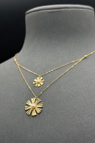 سلسال ذهب عيار ٢١ رموش دورين وزن من 2 الى 2.1 جرام