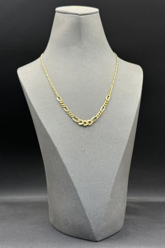 عقد جنزير ذهب صافي عيار 18 وزن من 2.5 الى 2.6 جرام