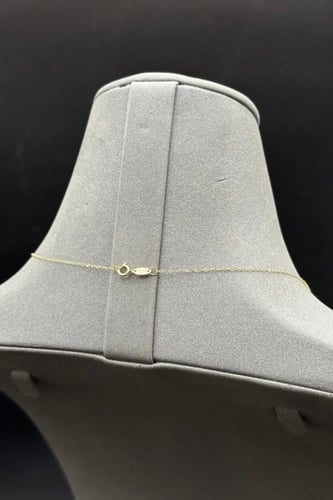 سلسال ذهب ناعم عيار 18 دورين زهرة تصميم الماس وزن...