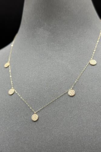 شوكر دوائر ذهب تصميم الماس عيار 18 وزن من 1.1 الى...