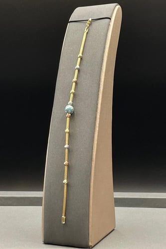 اسوارة كور ذهب ملون ايطالي