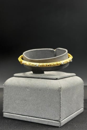 اسوارة ذهب تصميم هندي عيار 21 وزن 11.8 جرام