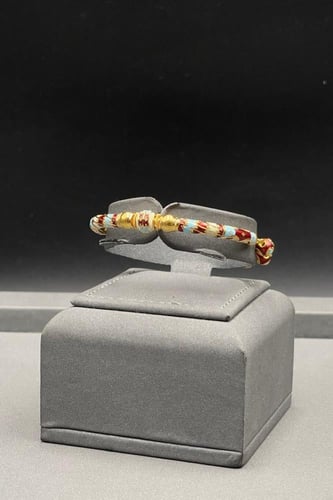 اسوارة ذهب تصميم هندي عيار 21 وزن 10.7 جرام