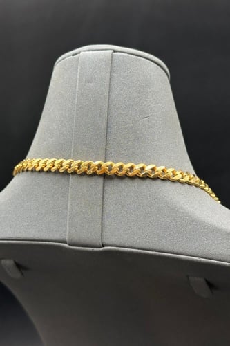 سلسلة جنزير ذهب عيار 21 الجنزير الملكي وزن 19.5 جر...