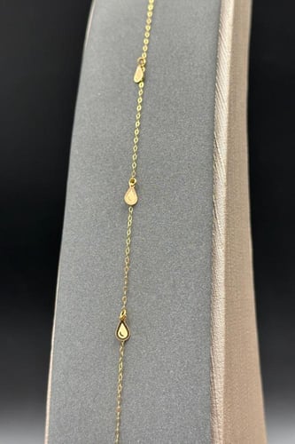 اسوارة ذهب صافي عيار 21 وزن 0.4 جرام