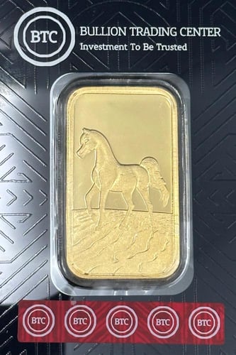 سبيكة ذهب 10 جرام عيار 24 بي تي سي ( BTC )