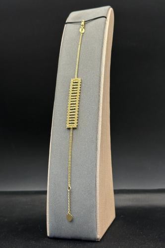 اسوارة سلالم ذهب صافي ايطالي عيار 18 وزن 5.6 جرام