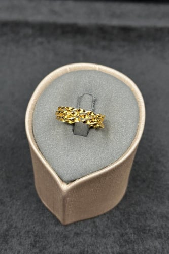 دبلة مرامي ذهب صافي عيار 21 وزن من 2.8 الى 3.6 جرا...