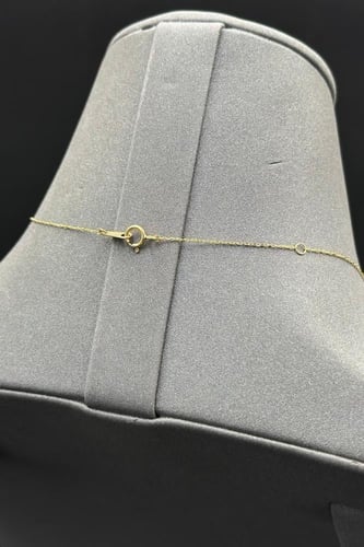 عقد الماس مع لؤلؤ وزن الذهب : 1.77 جرام وزن الألما...