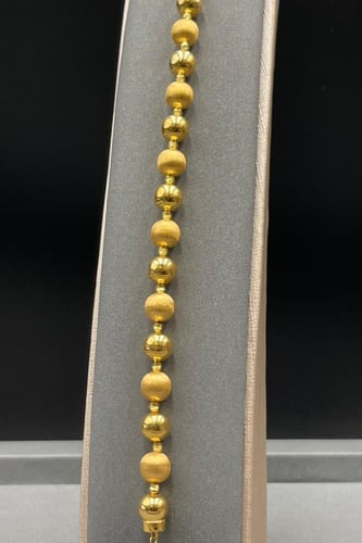 اسوارة كور ذهب صافي عيار 21 وزن 10.7 جرام