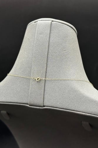 شوكر وردات ذهب تصميم الماس عيار 18 وزن 1.2 جرام