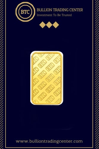 سبيكة ذهب 5 جرام عيار 24 بي تي سي ( BTC )
