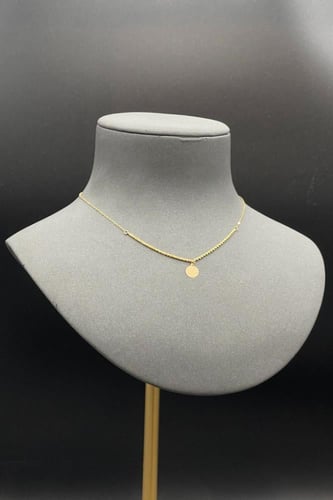 عقد دائري ذهب صافي عيار 21 وزن 1 جرام