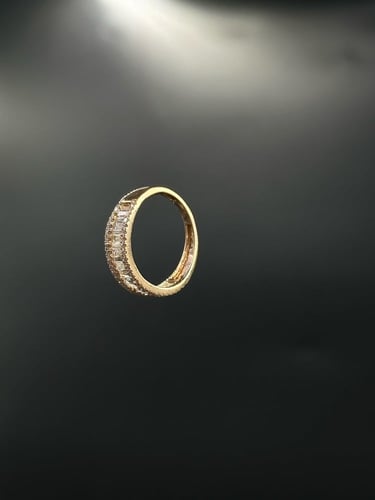 خاتم الماس ناعم موديل باقيت راقي