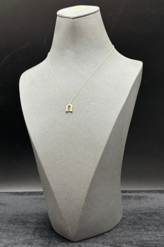 سلسال ذهب عيار 18 تصميم الماس وزن من 0.8 الى 0.9 ج...