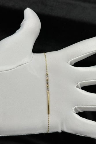 اسوارة ذهب صافي ايطالي عيار 18 وزن 1.5 جرام