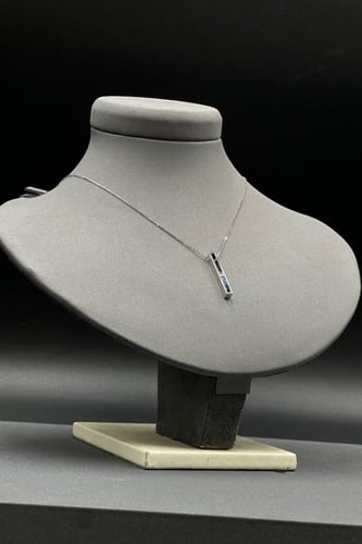 سلسال ذهب عيار 18 فصوص يتصميم الماس وزن من 2.3 الى...