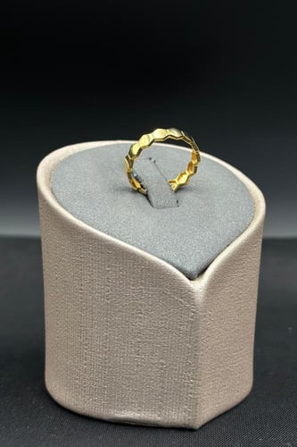 دبلة خلية ذهب صافي عيار 21 وزن من 1.9 الى 2 جرام